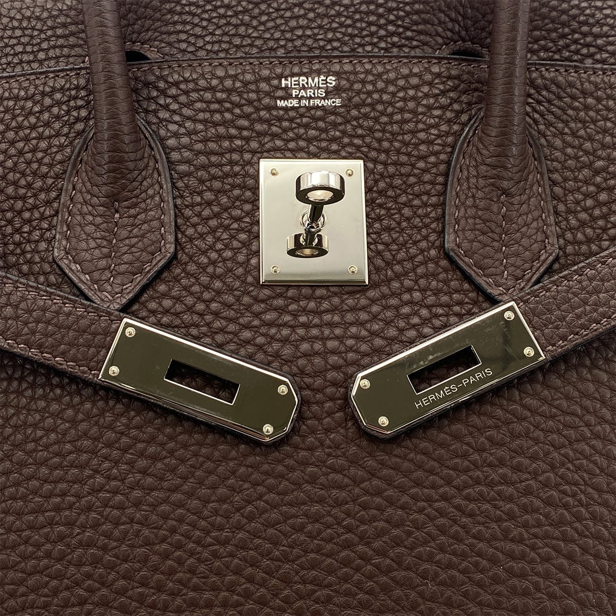 Luxury Promise Japan HERMES BIRKIN 30 CHOCOLAT TOGO HAND BAG □K SHW 90300021