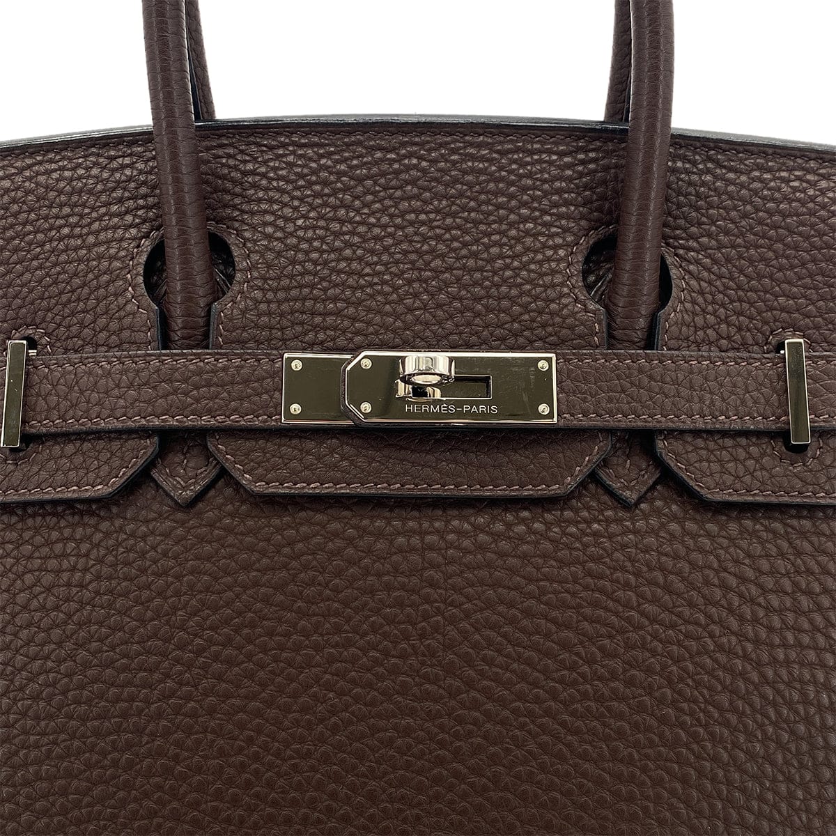 Luxury Promise Japan HERMES BIRKIN 30 CHOCOLAT TOGO HAND BAG □K SHW 90300021