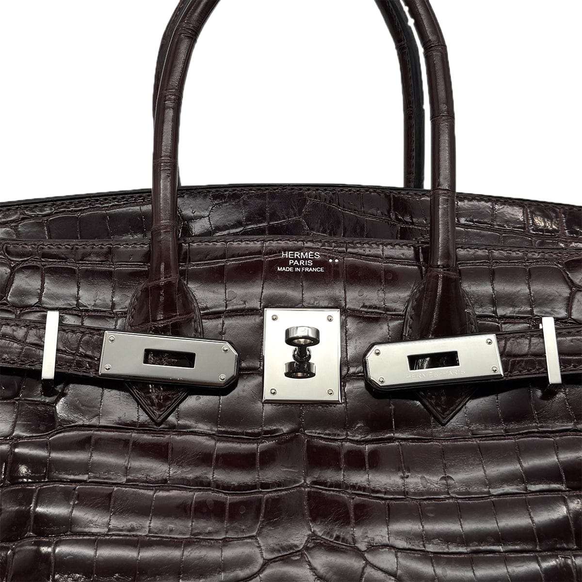 Luxury Promise Japan HERMES BIRKIN 30 COCAON CROCODILE NILOTICUS HAND BAG □L SHW 90299532