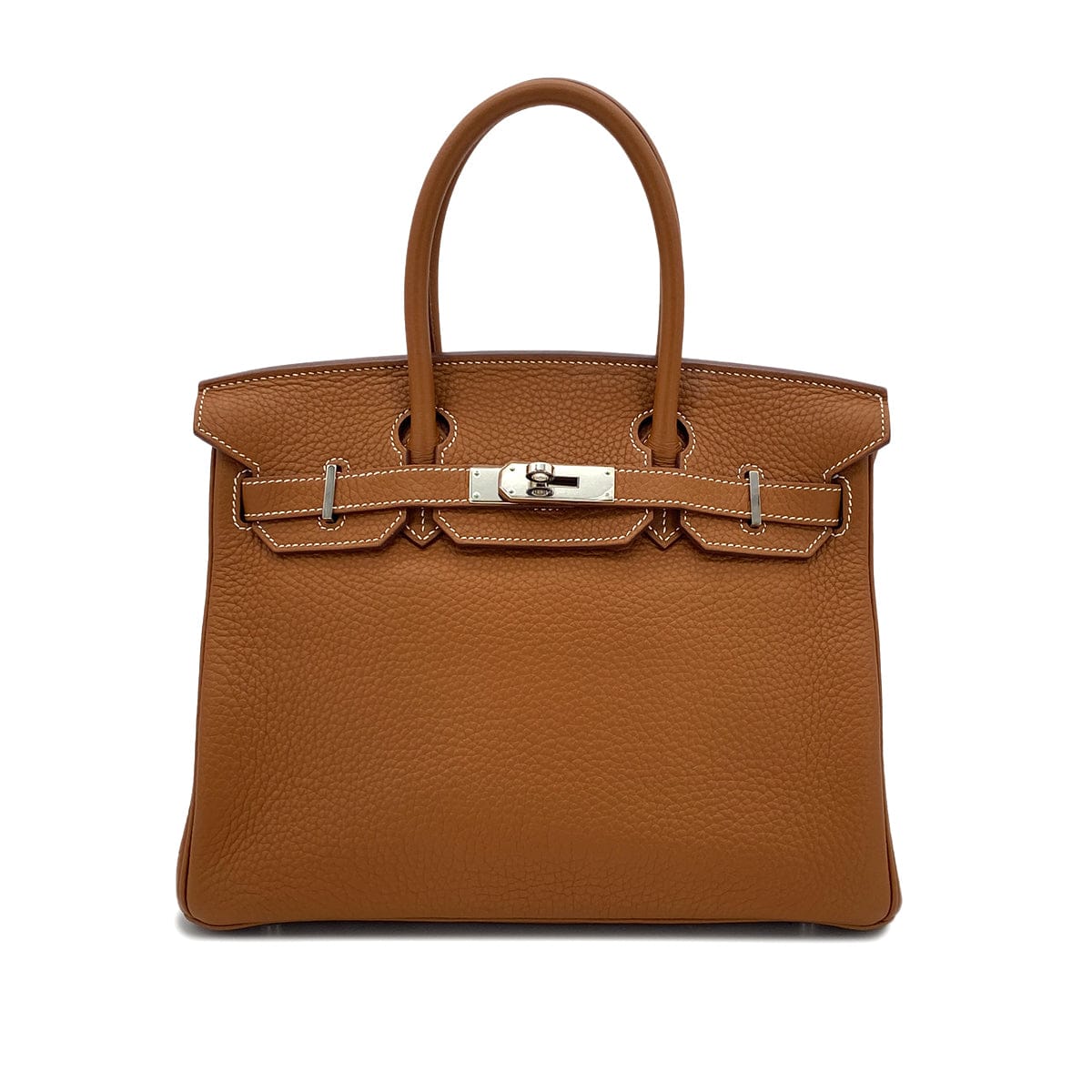 Luxury Promise Japan HERMES BIRKIN 30 GOLD TAURILLON CLEMENCE HAND BAG □N SHW 90286865