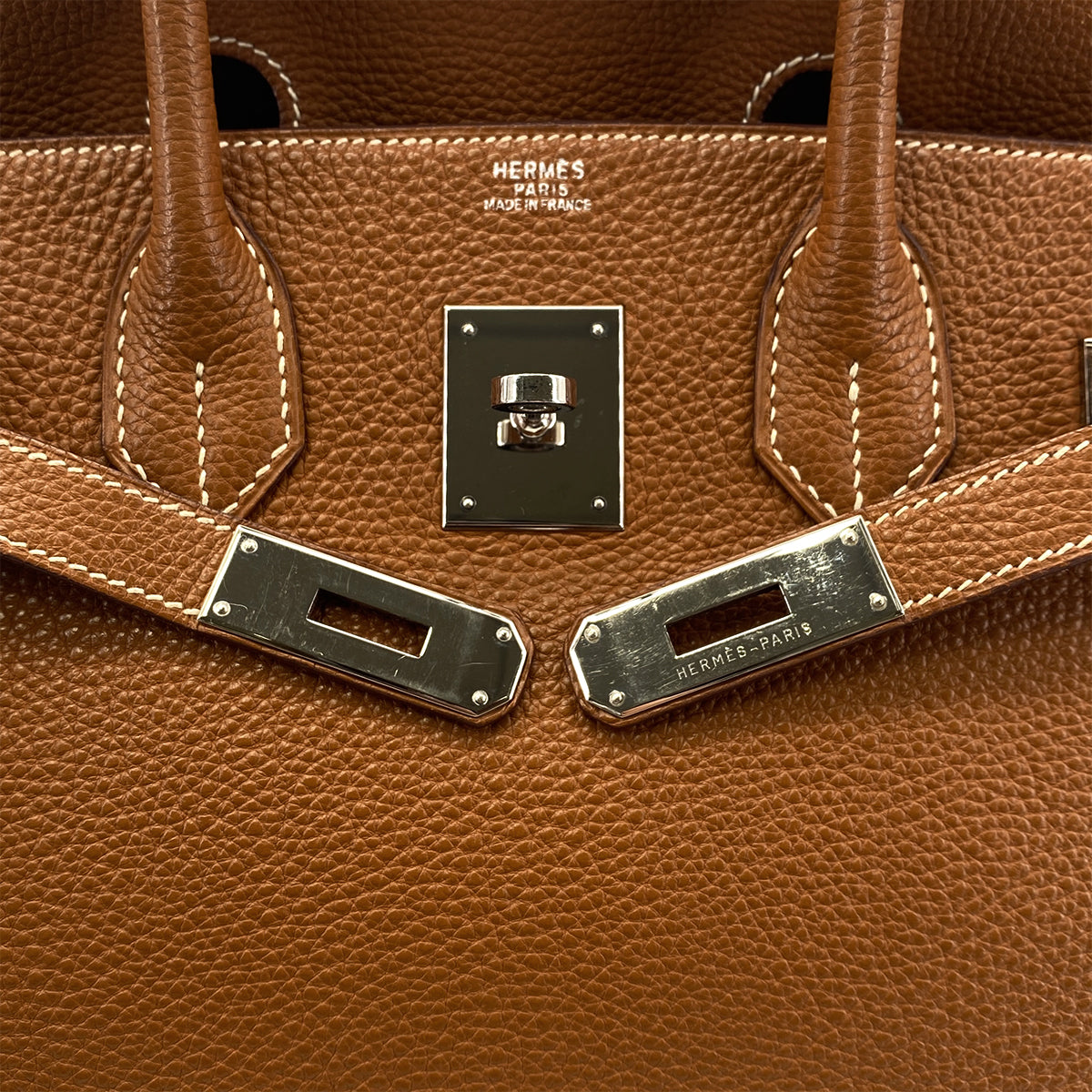 Luxury Promise Japan HERMES BIRKIN 30 GOLD TOGO HAND BAG □H SHW 90301652