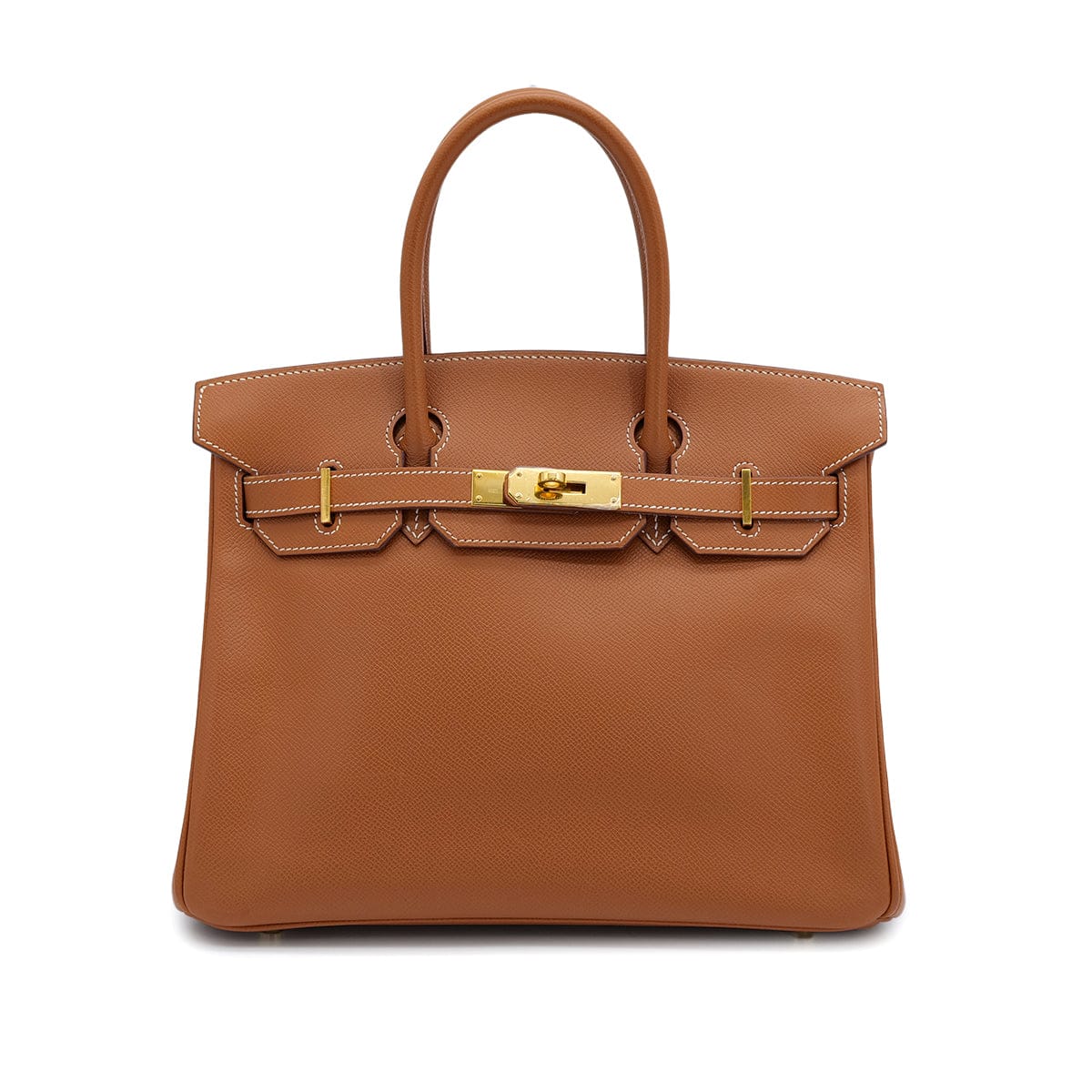 Luxury Promise Japan HERMES BIRKIN 30 GOLD VEAU EPSOM HAND BAG 2006 SQUARE J GOLD HARDWARE 90324623