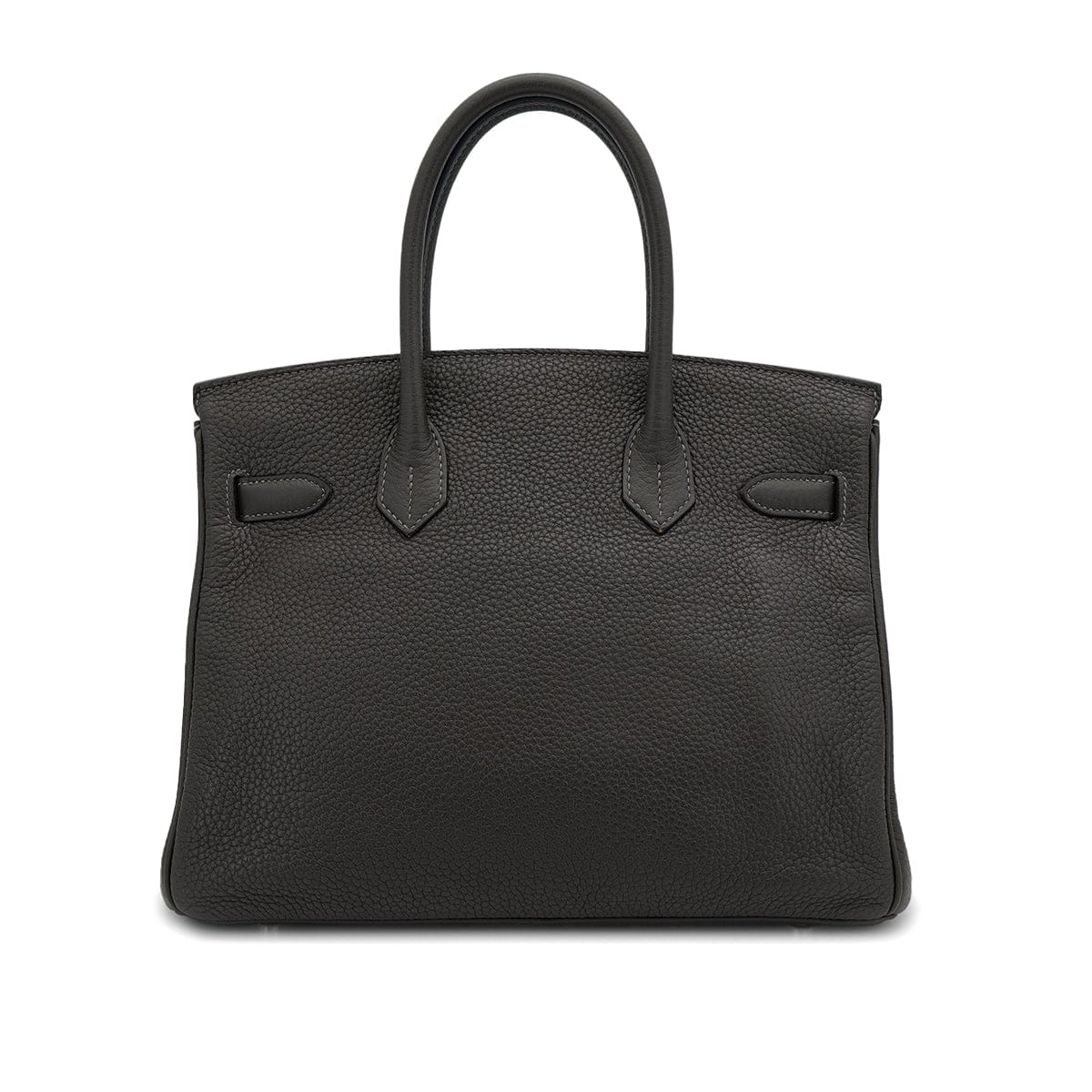 Luxury Promise Japan HERMES BIRKIN 30 GRAPHITE GRIS TOURTERELLE TAURILLON CLEMENCE HAND BAG 2012 SQUARE P PALLADIUM HARDWARE SPO 90313544