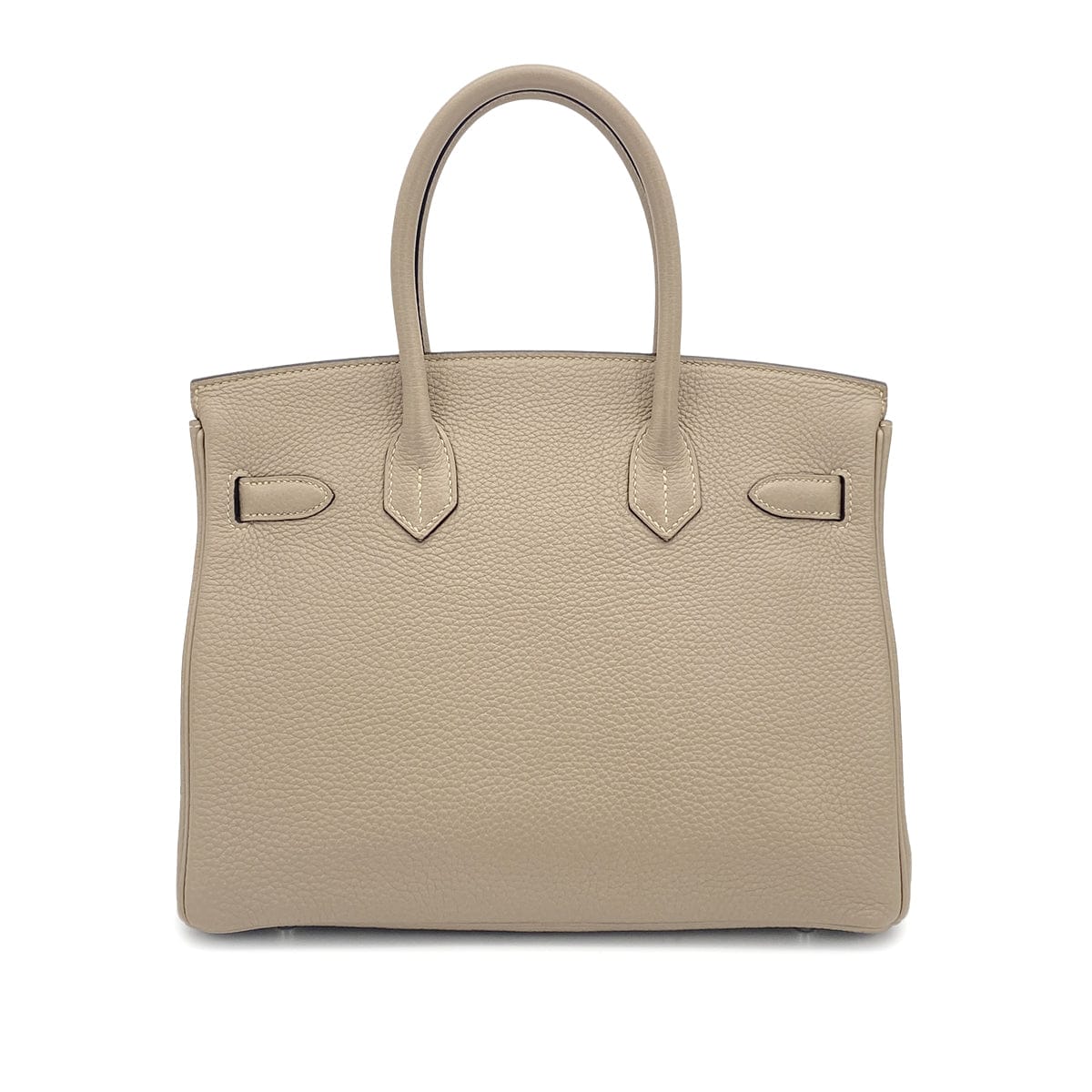 Luxury Promise Japan HERMES BIRKIN 30 GRIS TOURTERELLE TAURILLON CLEMENCE HAND BAG 2015 T STAMP PALLADIUM HARDWARE 90327059