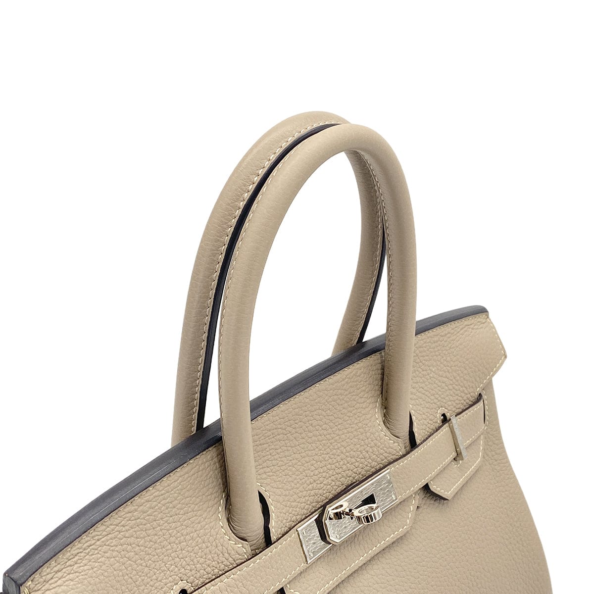 Luxury Promise Japan HERMES BIRKIN 30 GRIS TOURTERELLE TAURILLON CLEMENCE HAND BAG 2015 T STAMP PALLADIUM HARDWARE 90327059