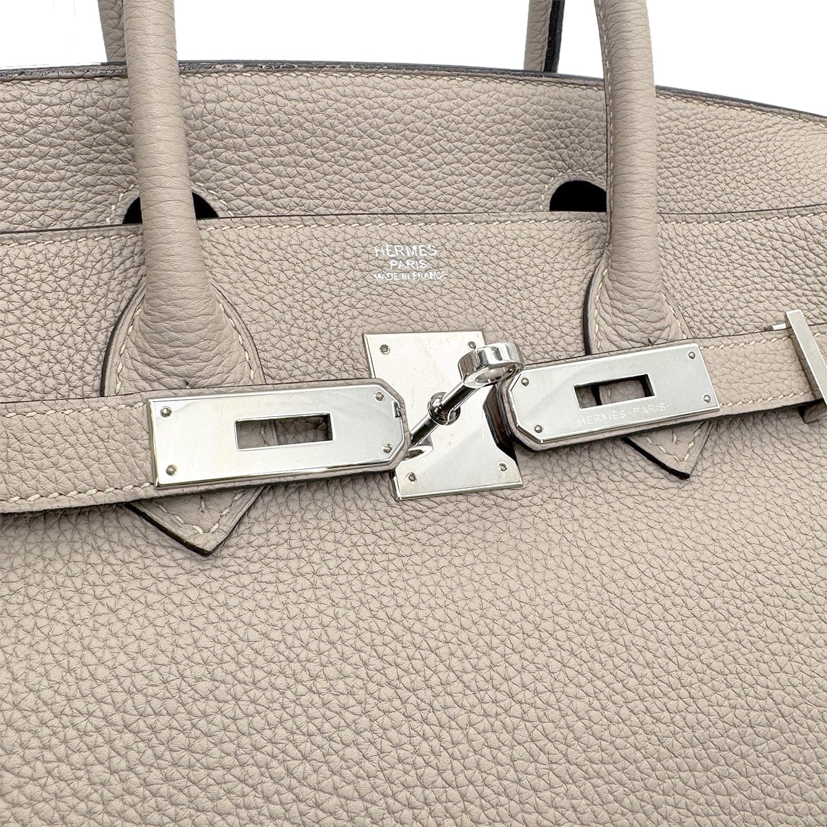 Luxury Promise Japan HERMES BIRKIN 30 GRIS TOURTERELLE TOGO HAND BAG C SHW 90267390