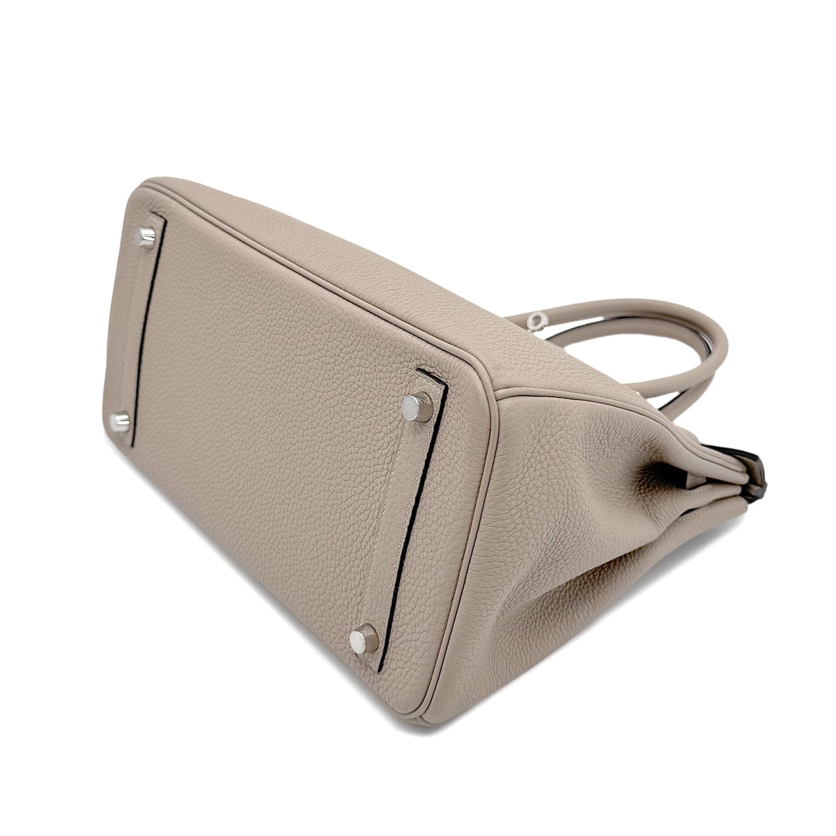 Luxury Promise Japan HERMES BIRKIN 30 GRIS TOURTERELLE TOGO HAND BAG C SHW 90267390