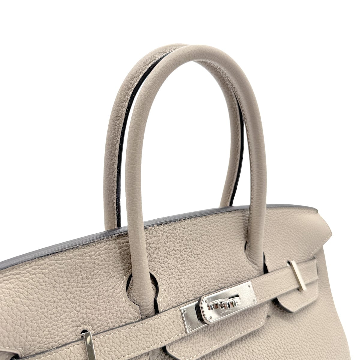 Luxury Promise Japan HERMES BIRKIN 30 GRIS TOURTERELLE TOGO HAND BAG C SHW 90267390