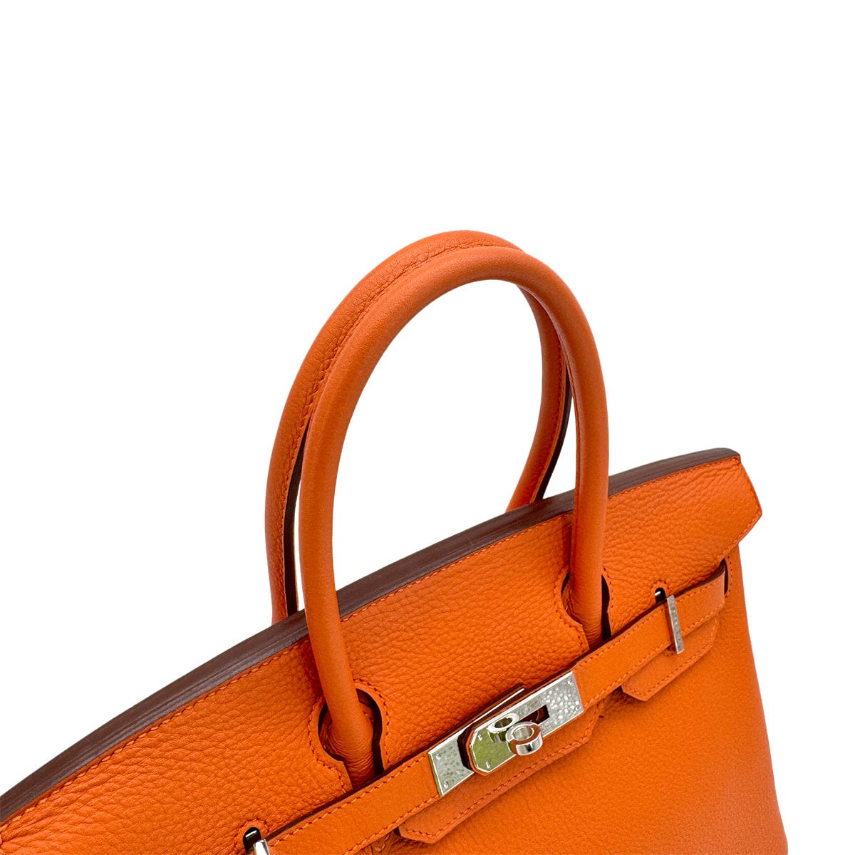 Luxury Promise Japan HERMES BIRKIN 30 ORANGE TOGO HAND BAG □N PALLADIUM HARDWARE 90308975