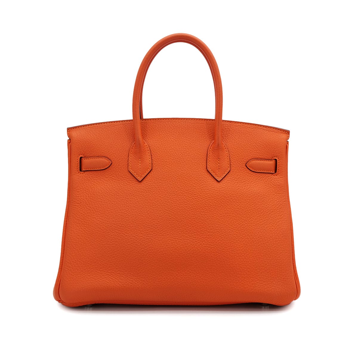 Luxury Promise Japan HERMES BIRKIN 30 ORANGE TOGO HAND BAG □N PALLADIUM HARDWARE 90308975