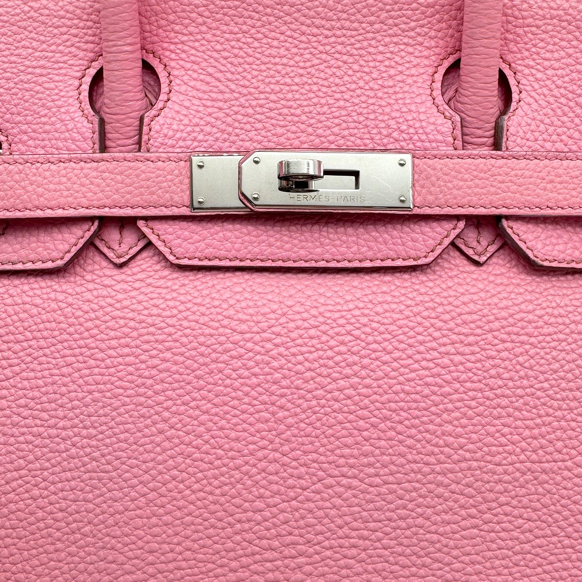 Luxury Promise Japan HERMES BIRKIN 30 PINK TOGO HAND BAG 2010 SQUARE N PALLADIUM HARDWARE 90317850