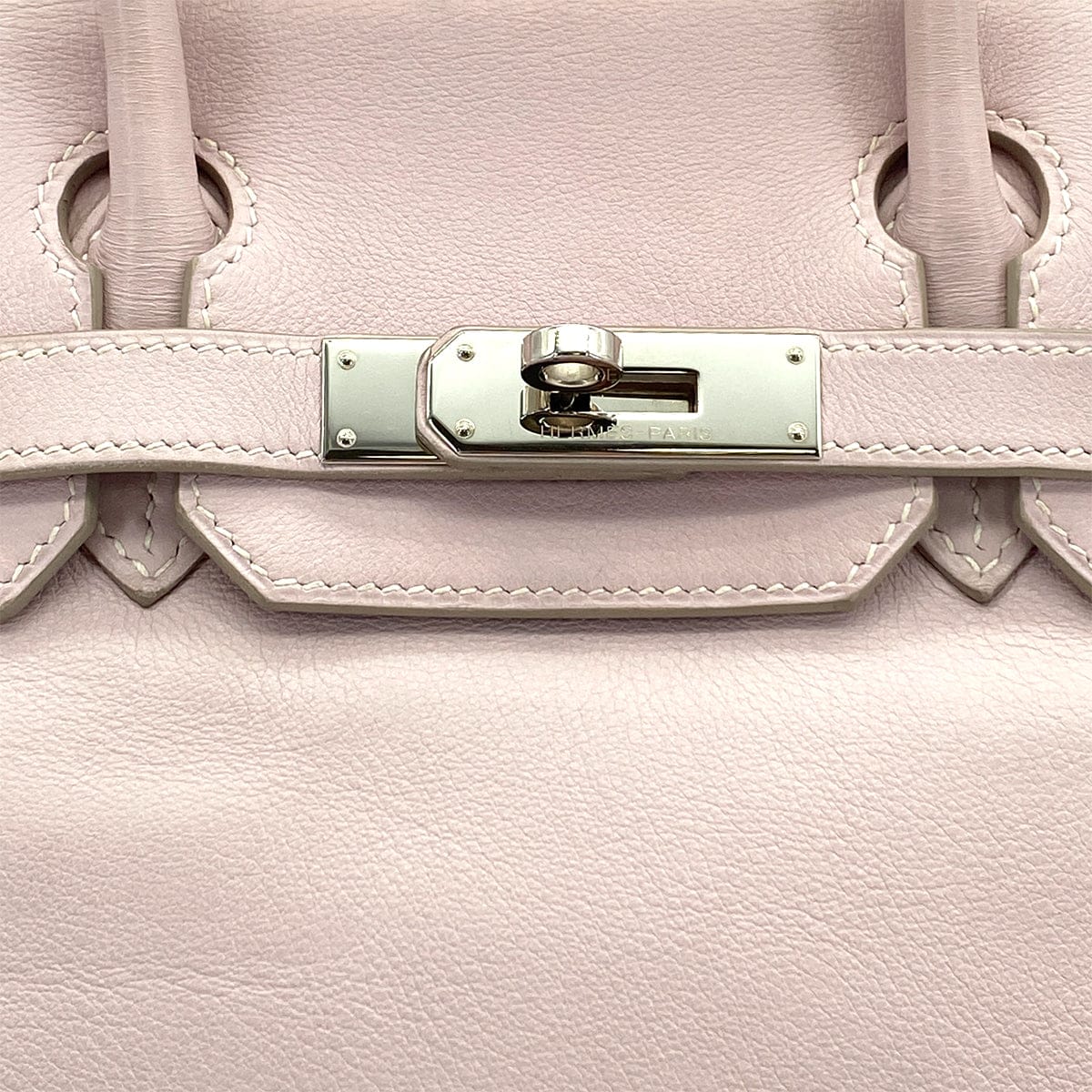 Luxury Promise Japan HERMES BIRKIN 30 ROSE DRAGEE SWIFT HAND BAG 2007 SQUARE K PALLADIUM HARDWARE 90324133