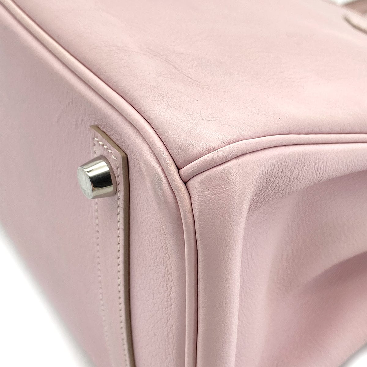 Luxury Promise Japan HERMES BIRKIN 30 ROSE DRAGEE SWIFT HAND BAG 2007 SQUARE K PALLADIUM HARDWARE 90324133