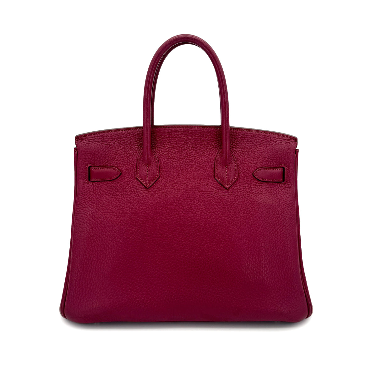 Luxury Promise Japan HERMES BIRKIN 30 RUBIS TAURILLON CLEMENCE HAND BAG □N PALLADIUM HARDWARE 90294975