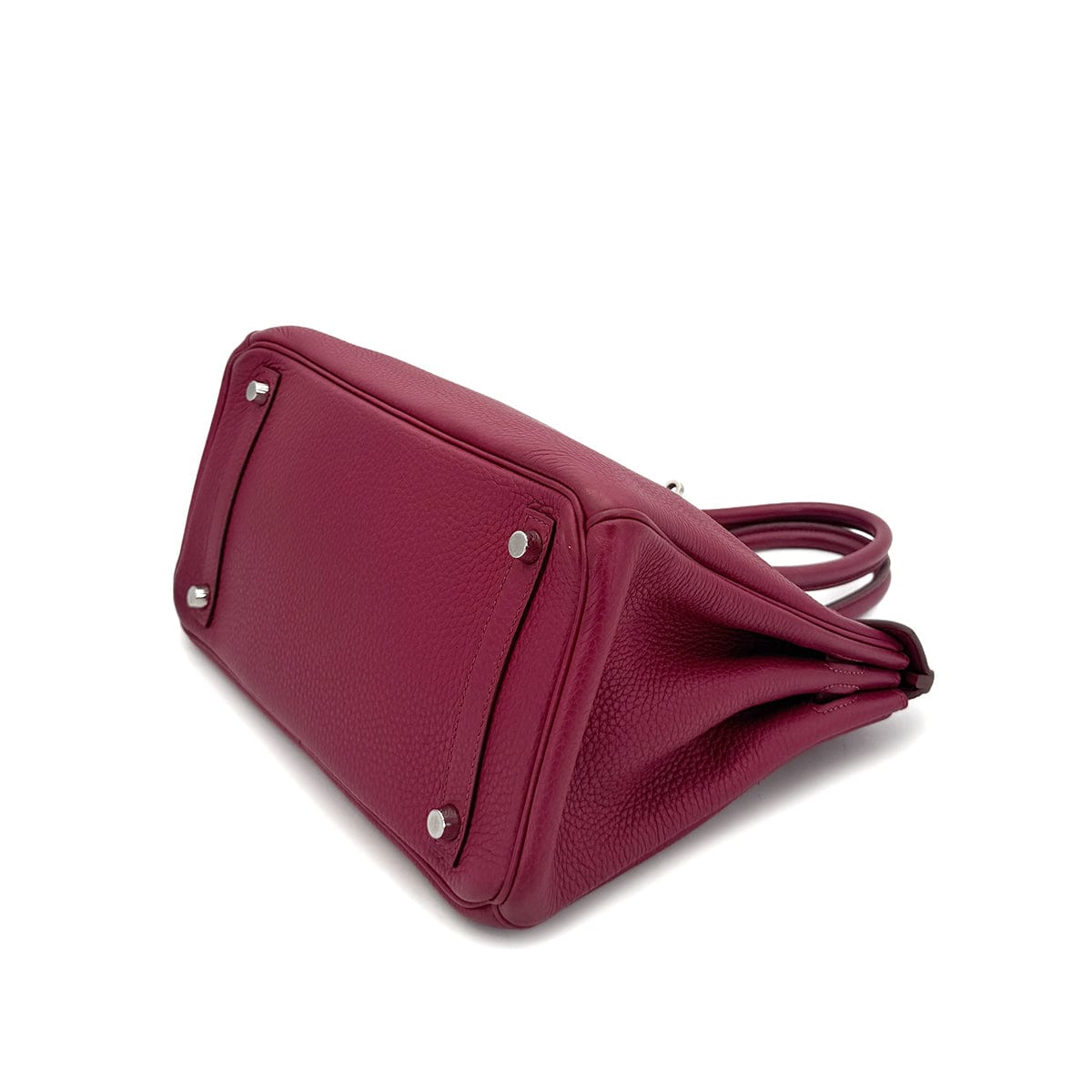 Luxury Promise Japan HERMES BIRKIN 30 RUBIS TAURILLON CLEMENCE HAND BAG □N SHW 90294975