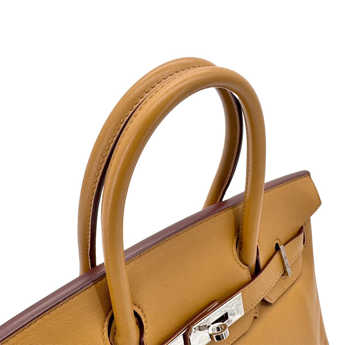 Luxury Promise Japan HERMES BIRKIN 30 TABAC CAMEL VEAU SWIFT HAND BAG □M SHW 90293006