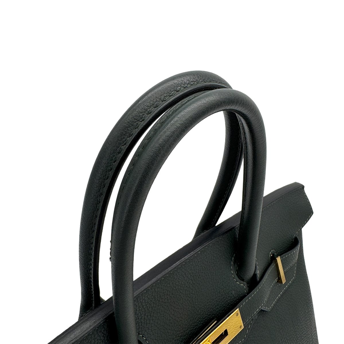 Luxury Promise Japan HERMES BIRKIN 30 VERT FONCE TOGO HAND BAG 2016 X STAMP GOLD HARDWARE 90314883