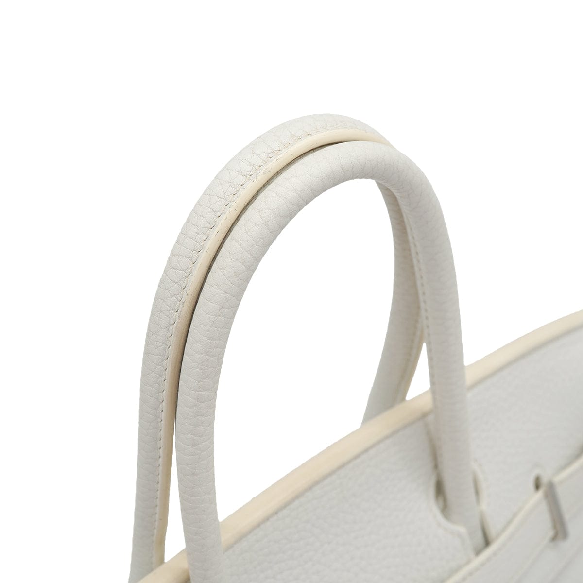 Luxury Promise Japan HERMES BIRKIN 30 WHITE TAURILLON CLEMENCE HAND BAG 2007 SQUARE K STAMP PALLADIUM HARDWARE 90331000