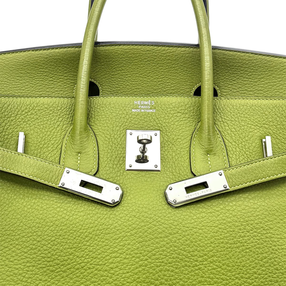Luxury Promise Japan HERMES BIRKIN 35 ANIS GREEN TAURILLON CLEMENCE HAND BAG ▢H SHW 90285743