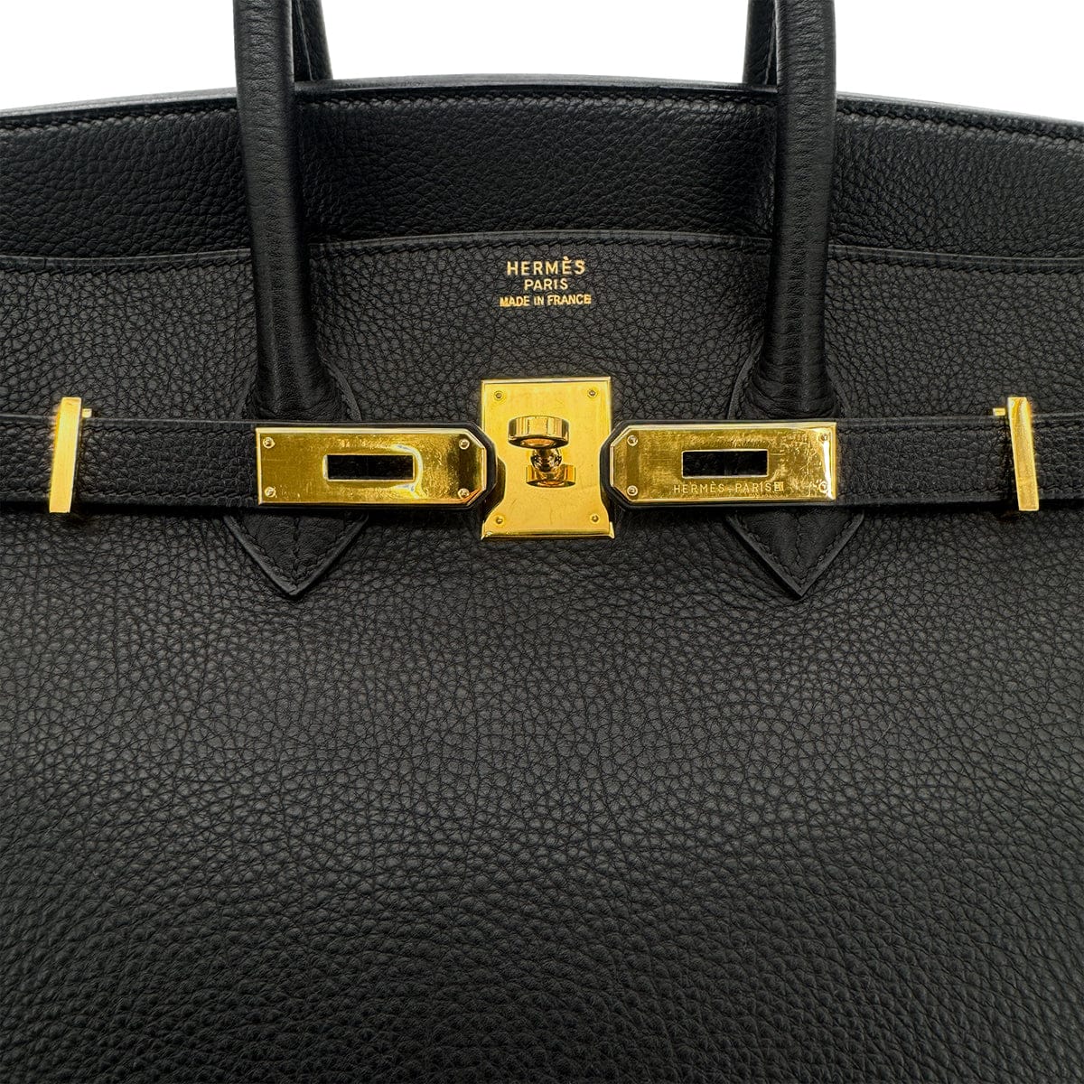 Luxury Promise Japan HERMES BIRKIN 35 BLACK TOGO HAND BAG □C GHW 90292047