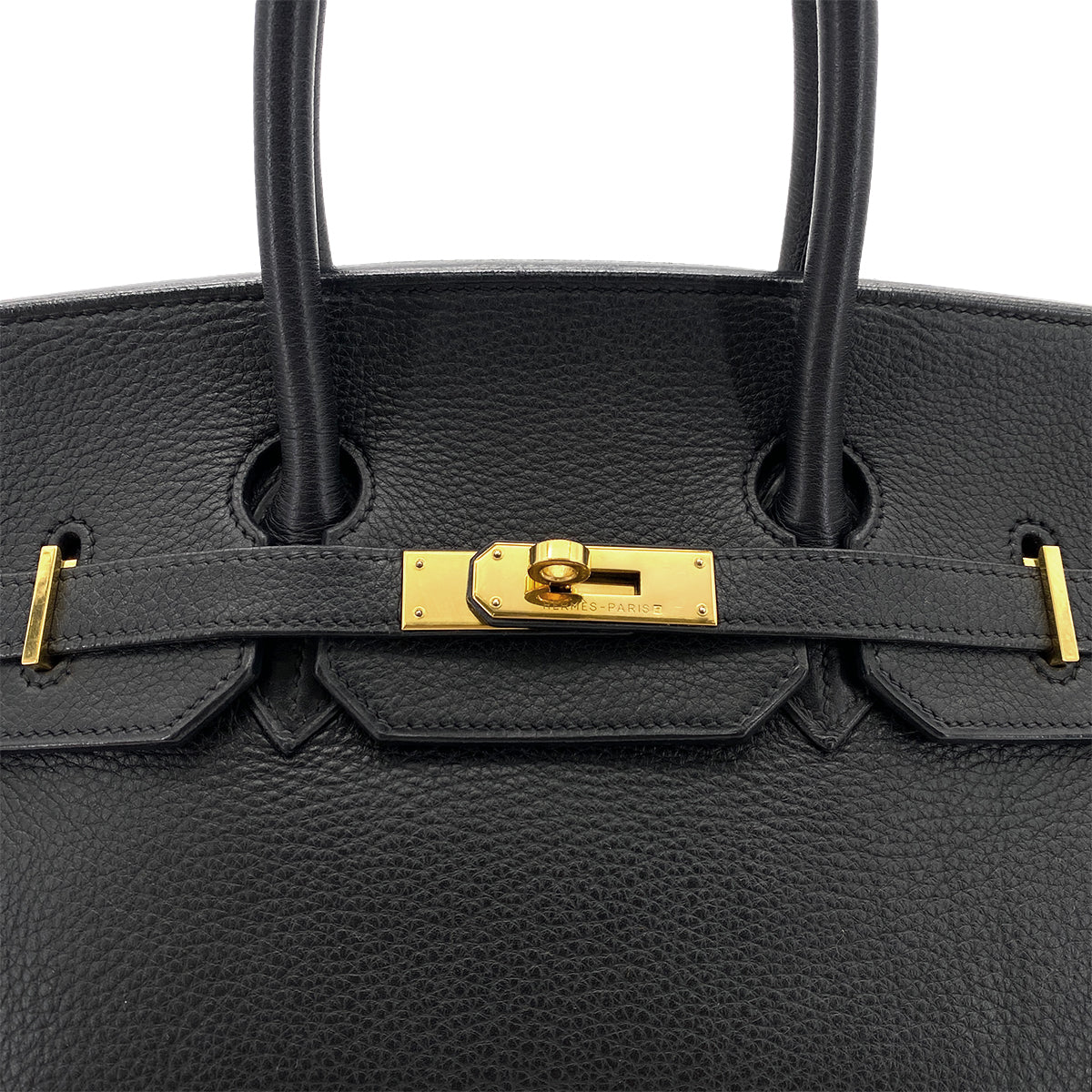 Luxury Promise Japan HERMES BIRKIN 35 BLACK TOGO HAND BAG □G GHW 90297513