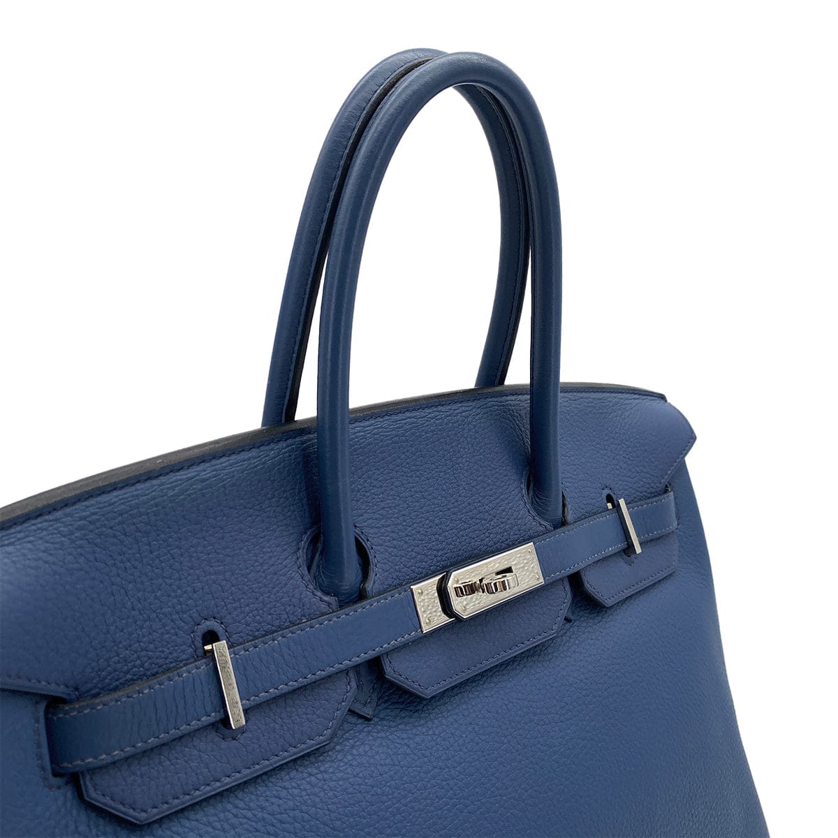 Luxury Promise Japan HERMES BIRKIN 35 BLUE BRIGHTON TAURILLON CLEMENCE HAND BAG □L PALLADIUM HARDWARE 90308967