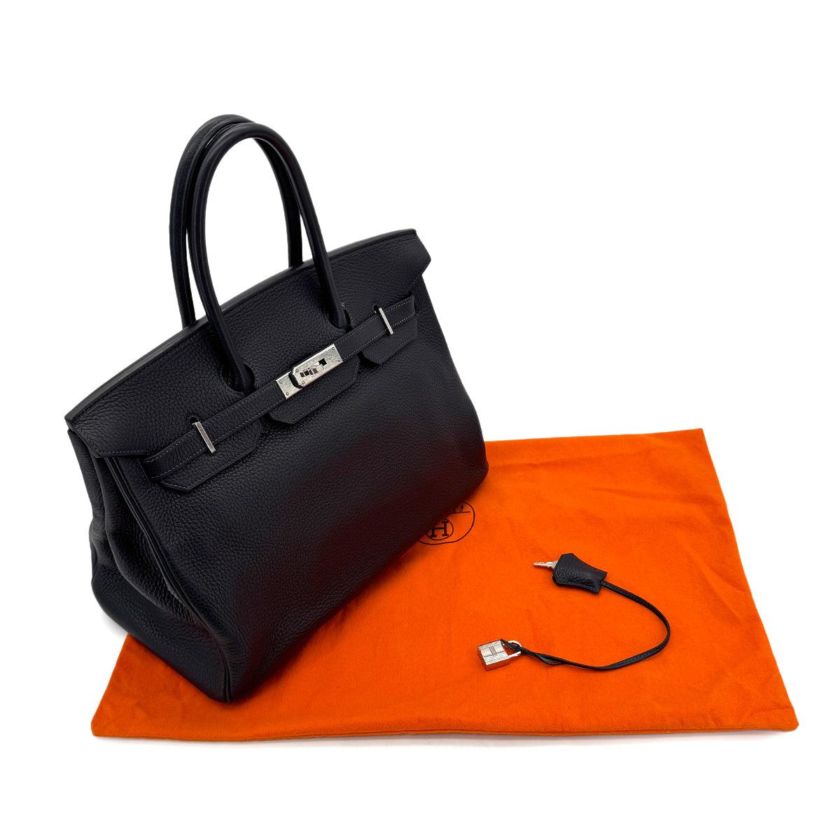 Luxury Promise Japan HERMES BIRKIN 35 BLUE INDIGO TAURILLON CLEMENCE HAND BAG □H SHW 90300017