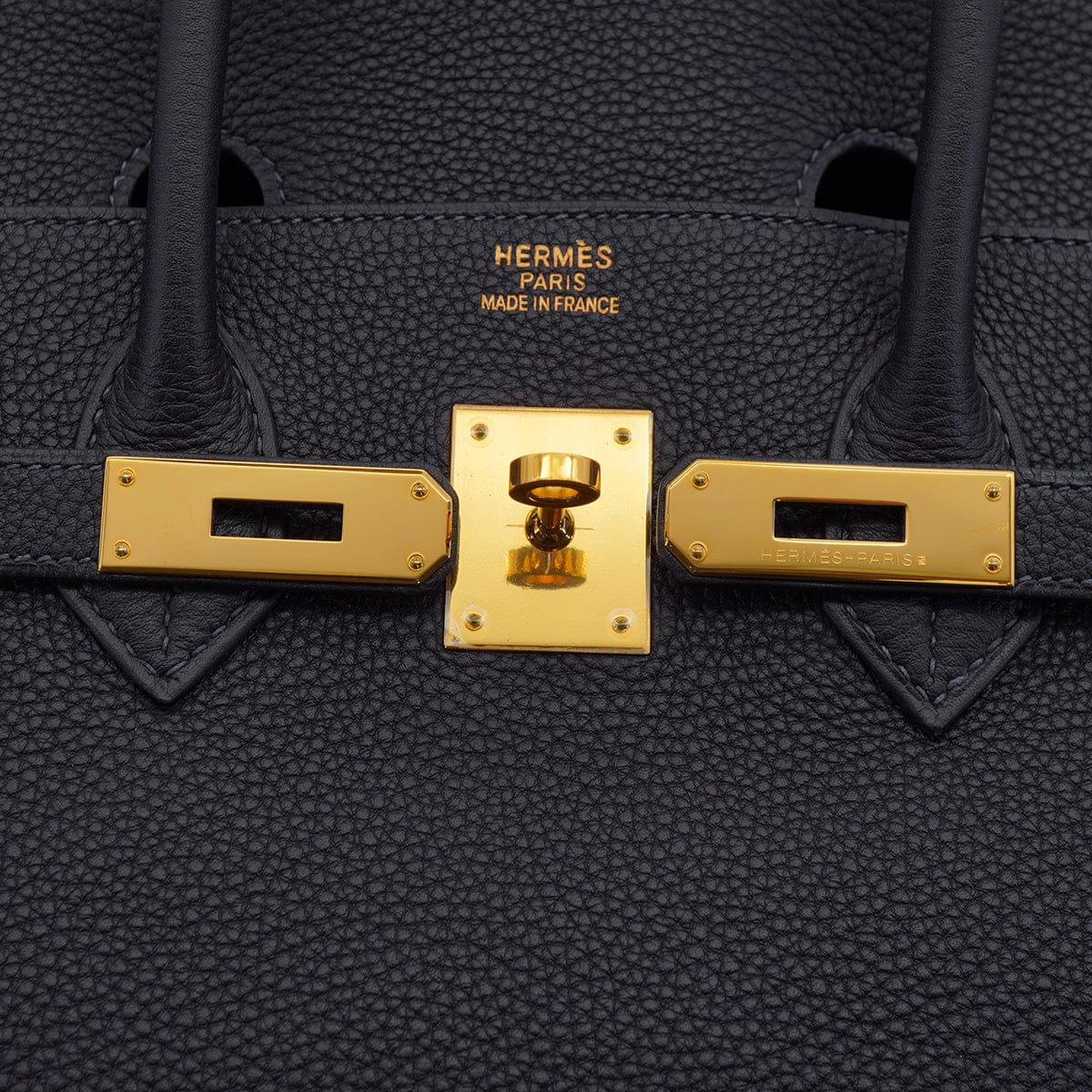 Luxury Promise Japan HERMES BIRKIN 35 BLUE INDIGO TOGO HAND BAG 2005 SQUARE I GOLD HARDWARE 90326674