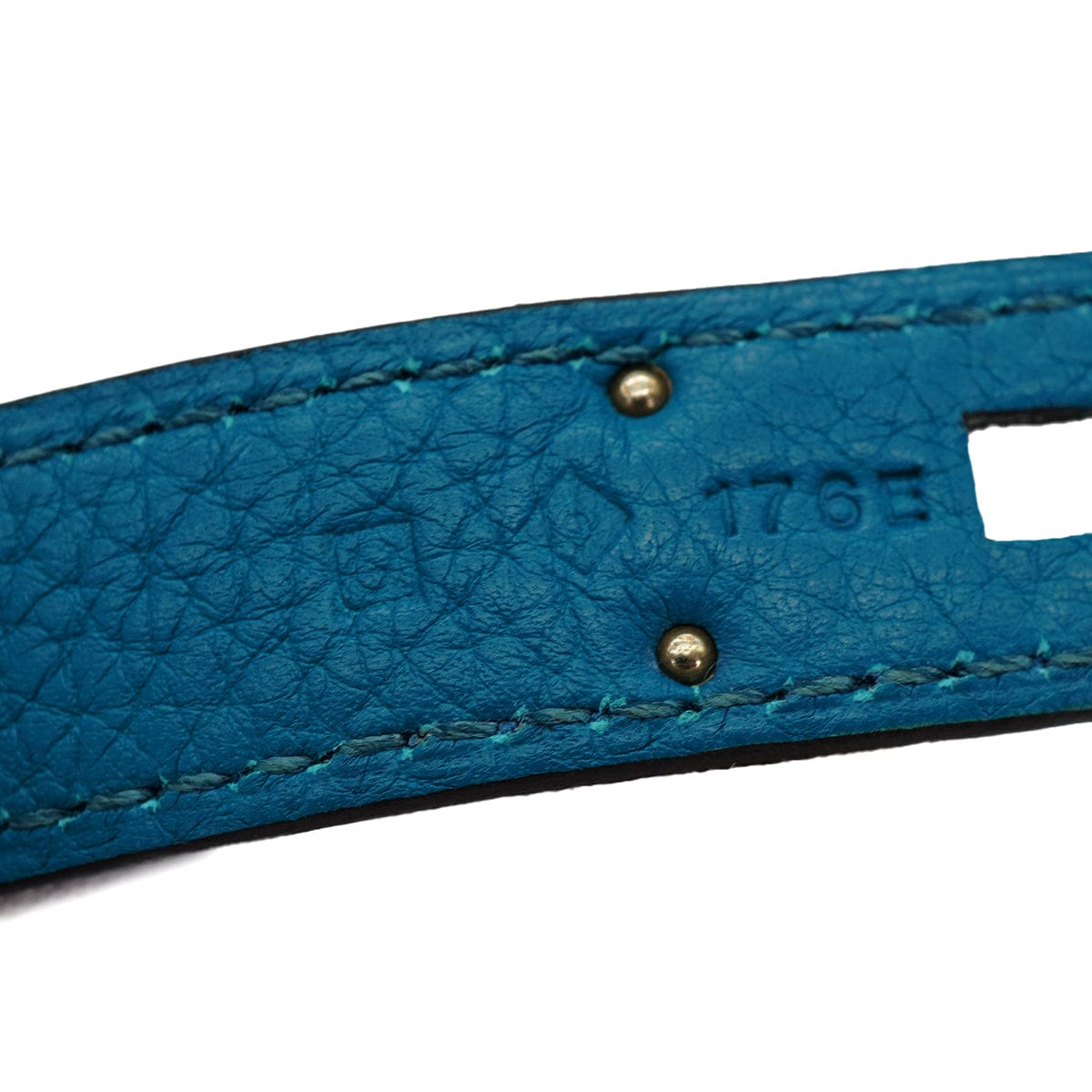 Luxury Promise Japan HERMES BIRKIN 35 BLUE IZMIR TAURILLON CLEMENCE HAND BAG 2013 SQUARE Q PALLADIUM HARDWARE 90328469