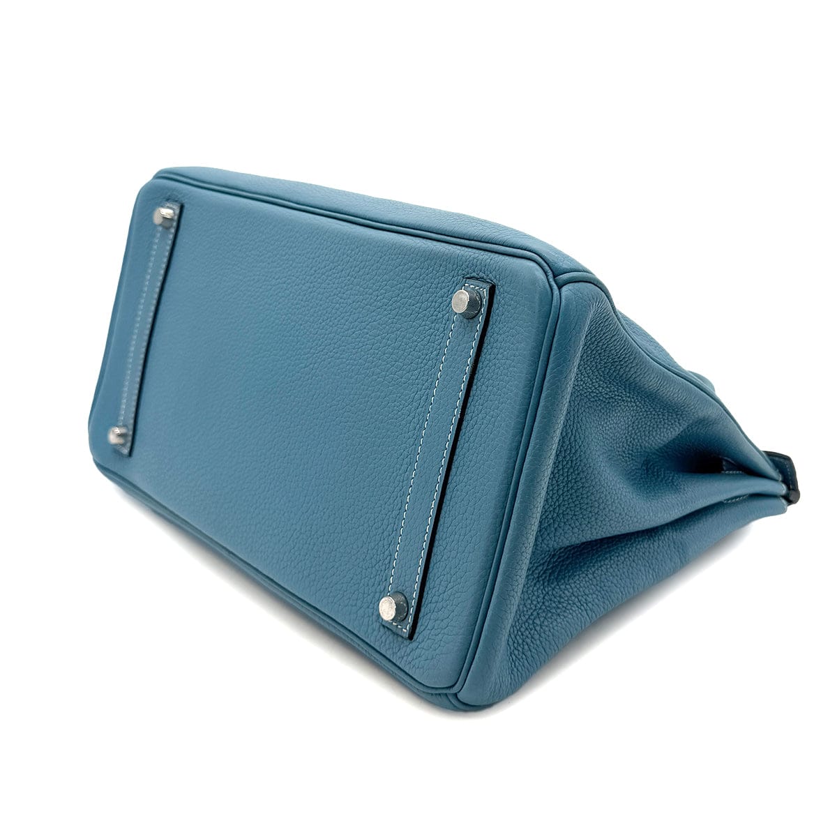 Luxury Promise Japan HERMES BIRKIN 35 BLUE JEAN TAURILLON CLEMENCE HAND BAG ▢L SHW 90286585