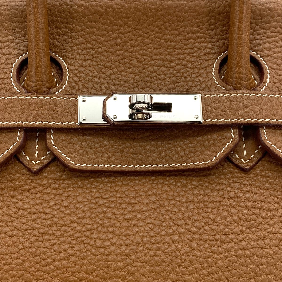 Luxury Promise Japan HERMES BIRKIN 35 GOLD TAURILLON CLEMENCE HAND BAG □L PALLADIUM HARDWARE 90310133