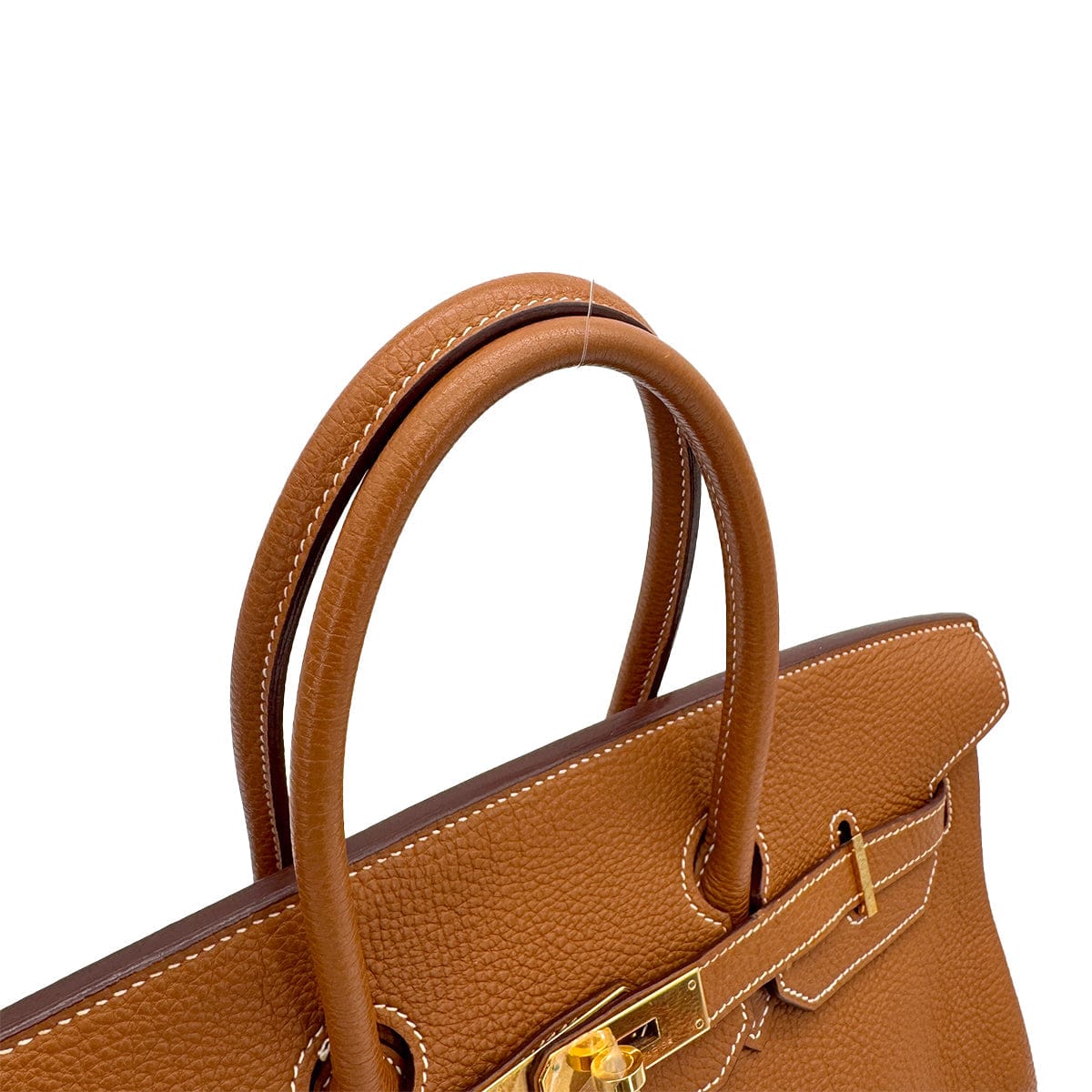 Luxury Promise Japan HERMES BIRKIN 35 GOLD TOGO HAND BAG 2006 SQUARE J GOLD HARDWARE 90313331
