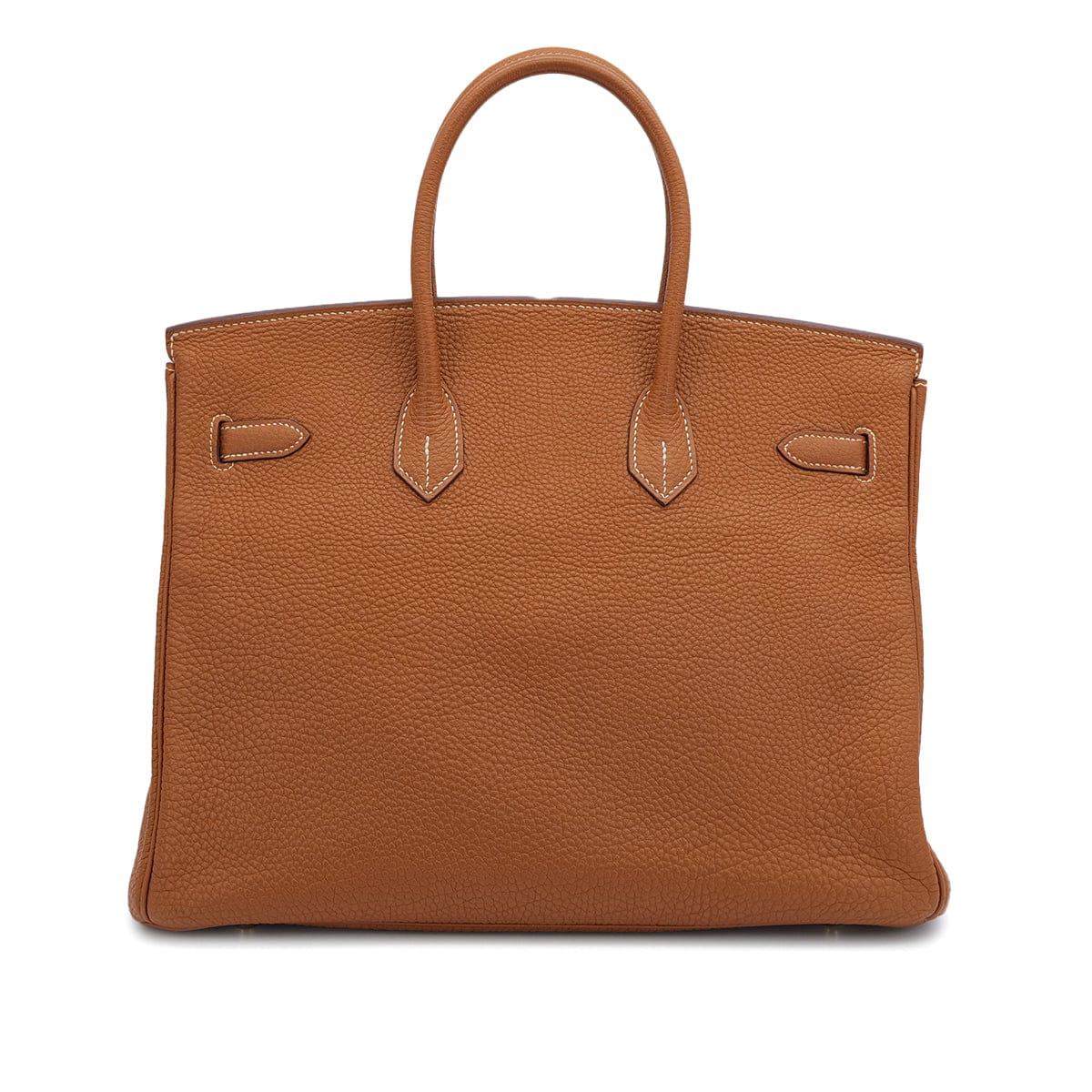 Luxury Promise Japan HERMES BIRKIN 35 GOLD TOGO HAND BAG 2006 SQUARE J GOLD HARDWARE 90313331