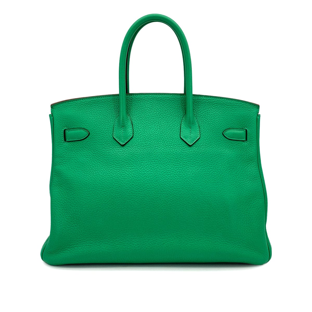 Luxury Promise Japan HERMES BIRKIN 35 MENTHE TAURILLON CLEMENCE HAND BAG 2012 SQUARE P PALLADIUM HARDWARE 90324743