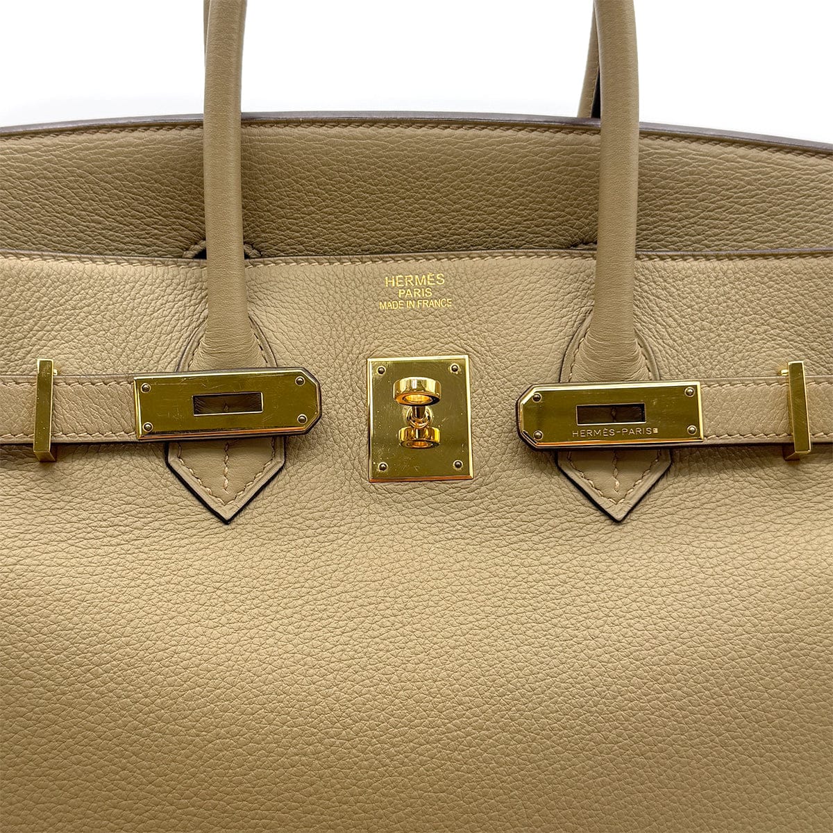 Luxury Promise Japan HERMES BIRKIN 35 POUSSIERE TOGO HAND BAG □L GHW 90305667