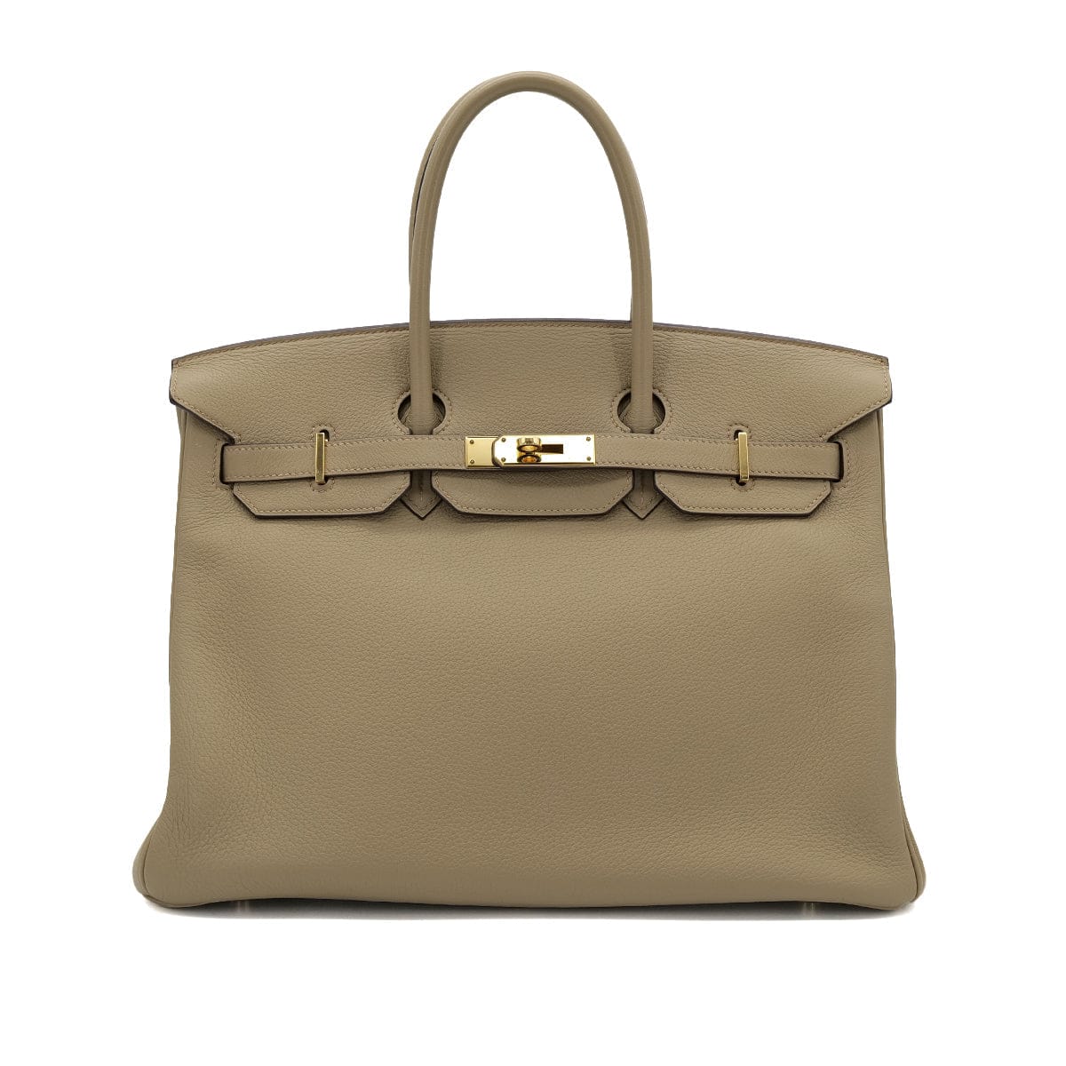 Luxury Promise Japan HERMES BIRKIN 35 POUSSIERE TOGO HAND BAG □L GHW 90305667