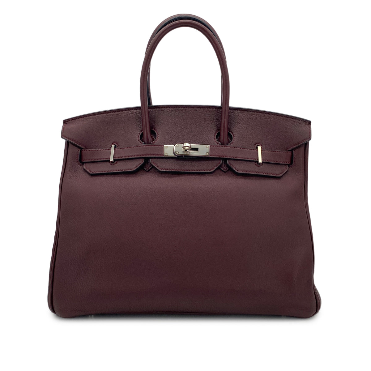 Luxury Promise Japan HERMES BIRKIN 35 PRUNE EVERCOLOR HAND BAG □N SHW 90301651