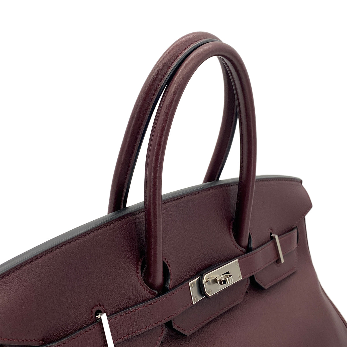 Luxury Promise Japan HERMES BIRKIN 35 PRUNE EVERCOLOR HAND BAG □N SHW 90301651