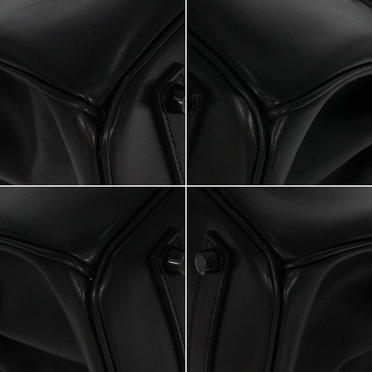 Luxury Promise Japan HERMES BIRKIN 35 SO BLACK BOX CALF HAND BAG 2011 SQUARE O BLACK HARDWARE 90346654