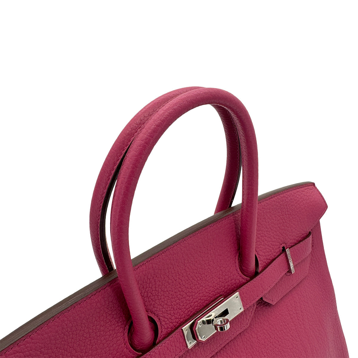 Luxury Promise Japan HERMES BIRKIN 35 TOSCA TOGO HAND BAG R PALLADIUM HARDWARE 90292820