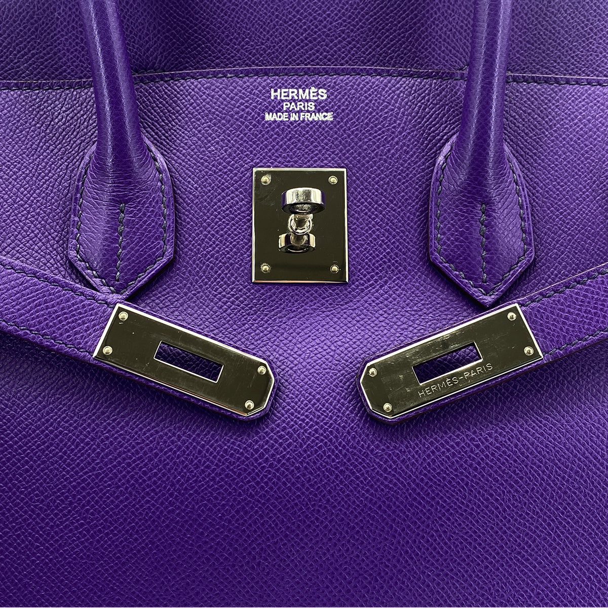 Luxury Promise Japan HERMES BIRKIN 35 ULTRA VIOLET EPSOM HAND BAG □P SHW 90298317