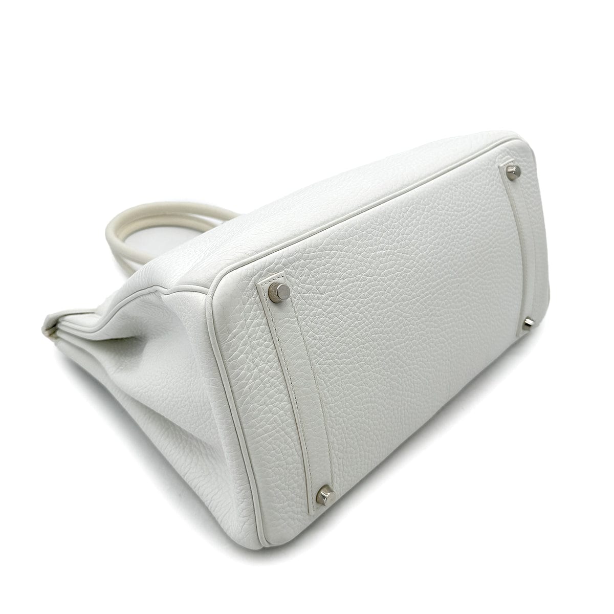 Luxury Promise Japan HERMES BIRKIN 35 WHITE TAURILLON CLEMENCE HAND BAG ▢I SHW 90292987