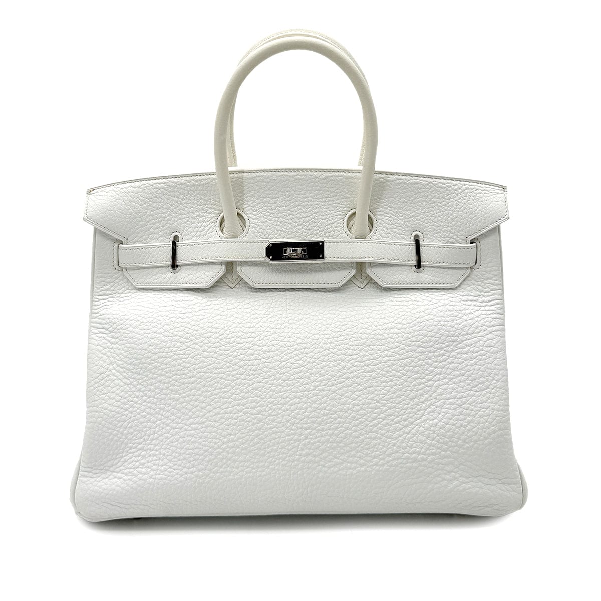 Luxury Promise Japan HERMES BIRKIN 35 WHITE TAURILLON CLEMENCE HAND BAG ▢I SHW 90292987