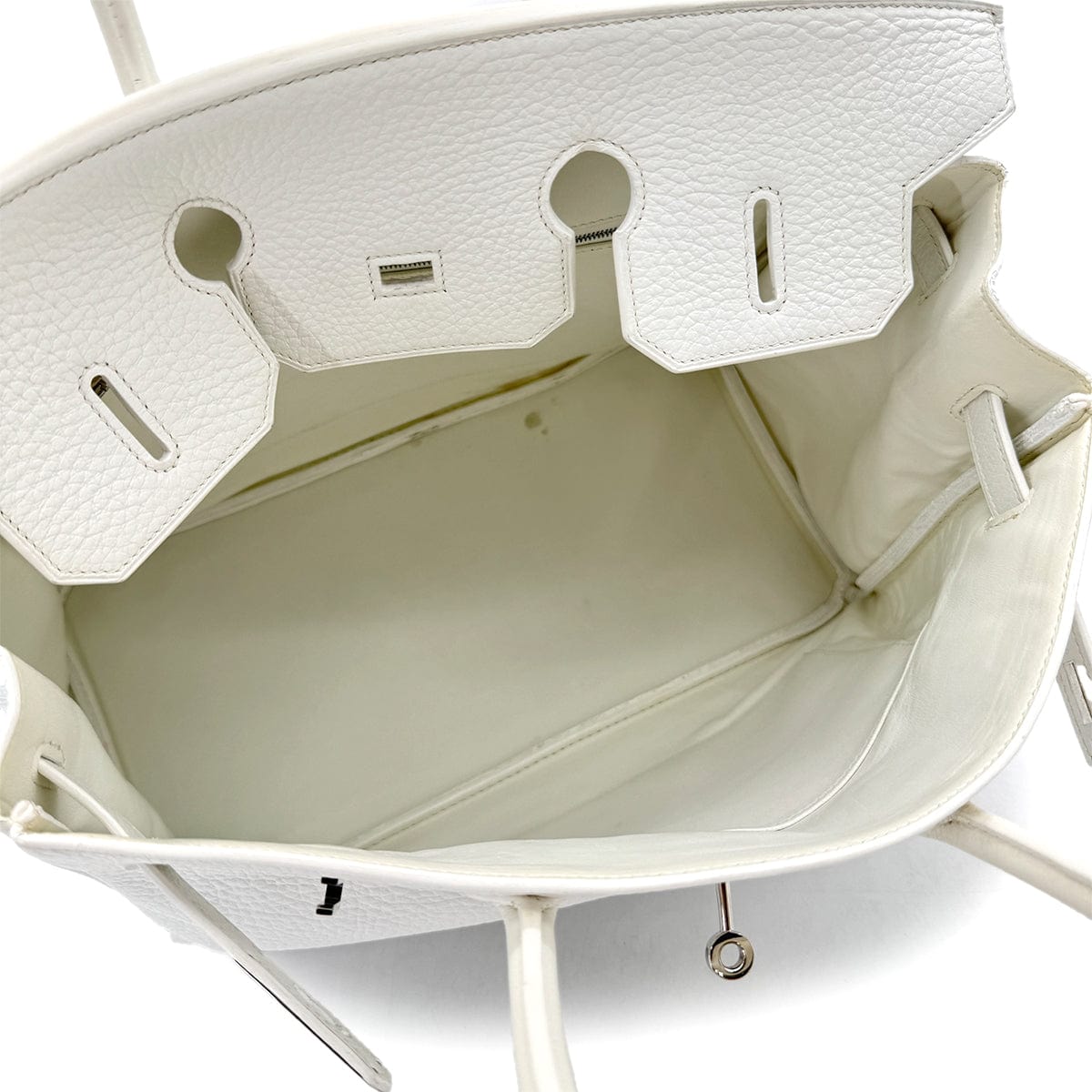 Luxury Promise Japan HERMES BIRKIN 35 WHITE TAURILLON CLEMENCE HAND BAG ▢I SHW 90292987