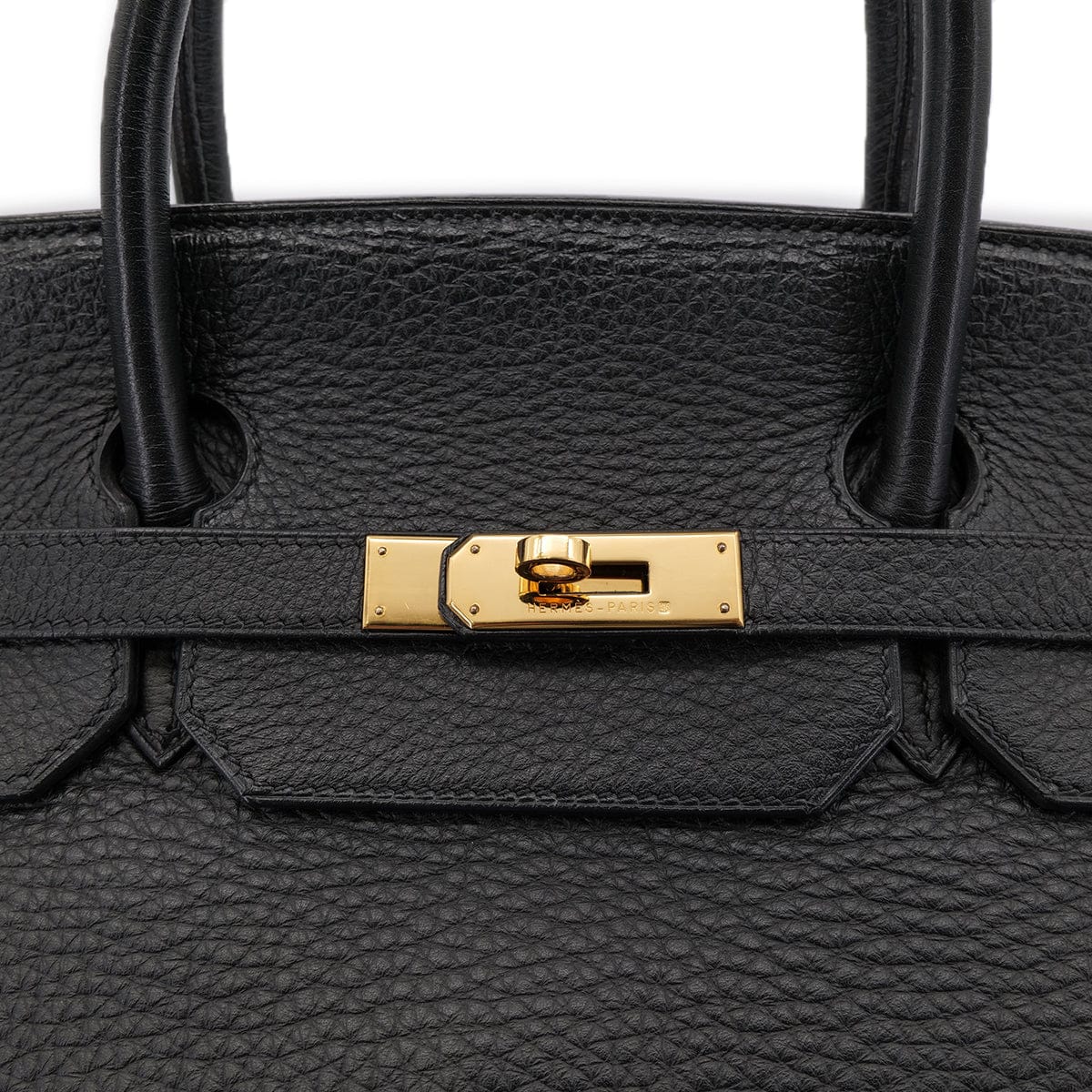 Luxury Promise Japan HERMES BIRKIN 40 BLACK TOGO HAND BAG □D GHW 90303485