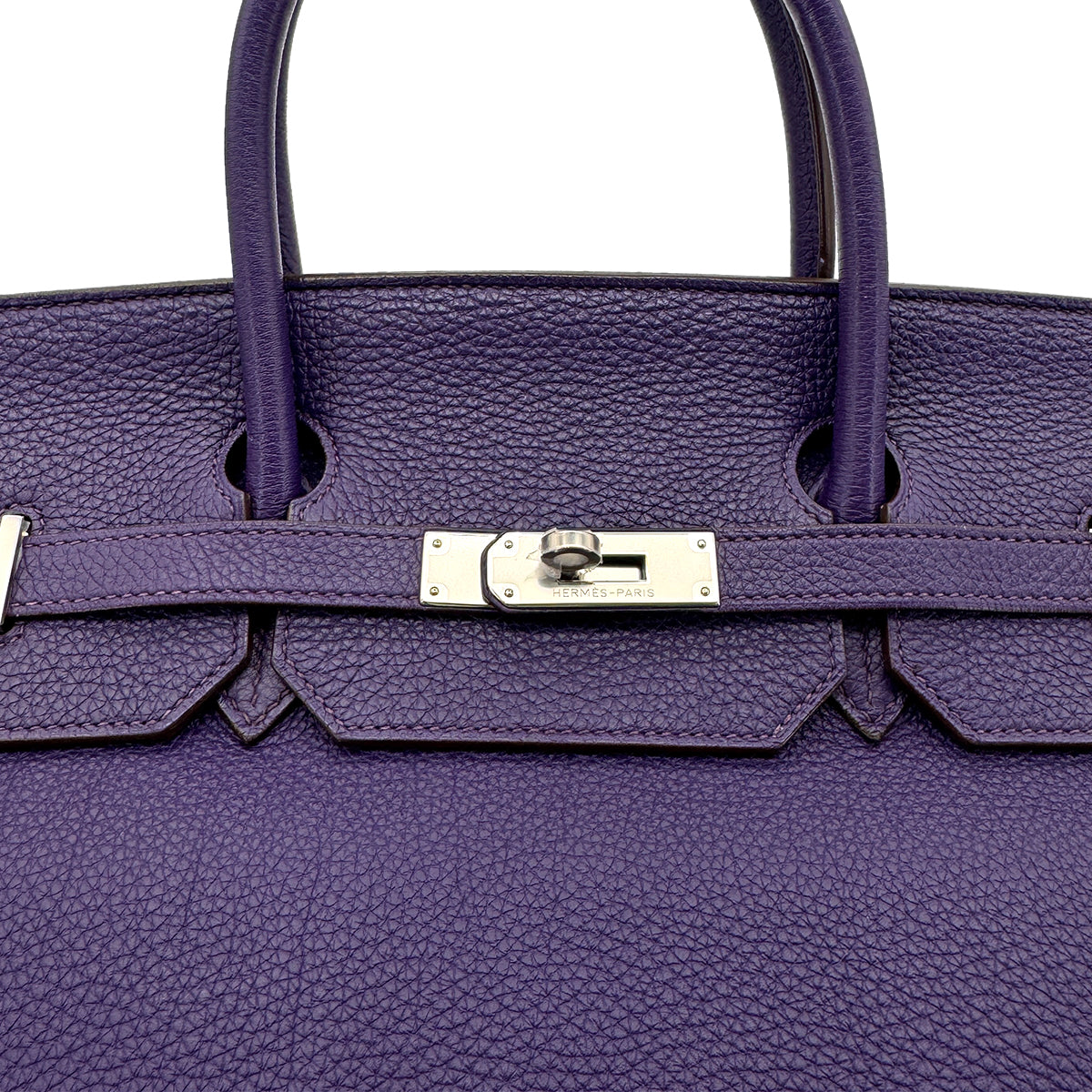 Luxury Promise Japan HERMES BIRKIN 40 IRIS TOGO HAND BAG □N PALLADIUM HARDWARE 90274417