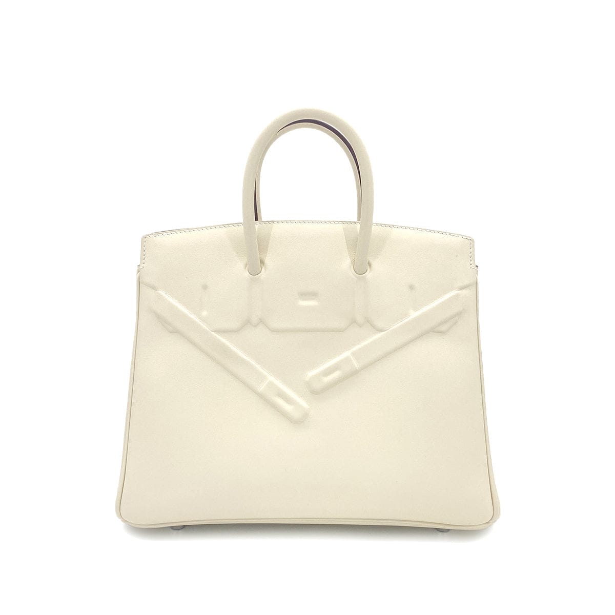 Luxury Promise Japan HERMES BIRKIN SHADOW 25 NATA SWIFT HAND BAG W 90284150