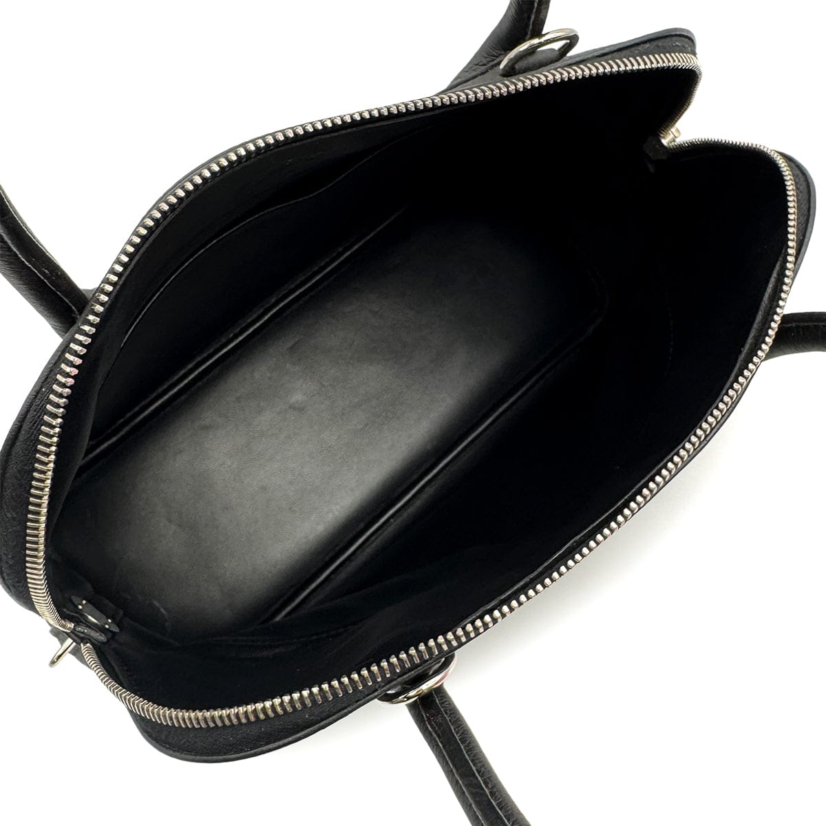 Luxury Promise Japan HERMES BOLIDE 31 BLACK TAURILLON CLEMENCE HAND SHOULDER BAG 2012 SQUARE P PALLADIUM HARDWARE 90313852