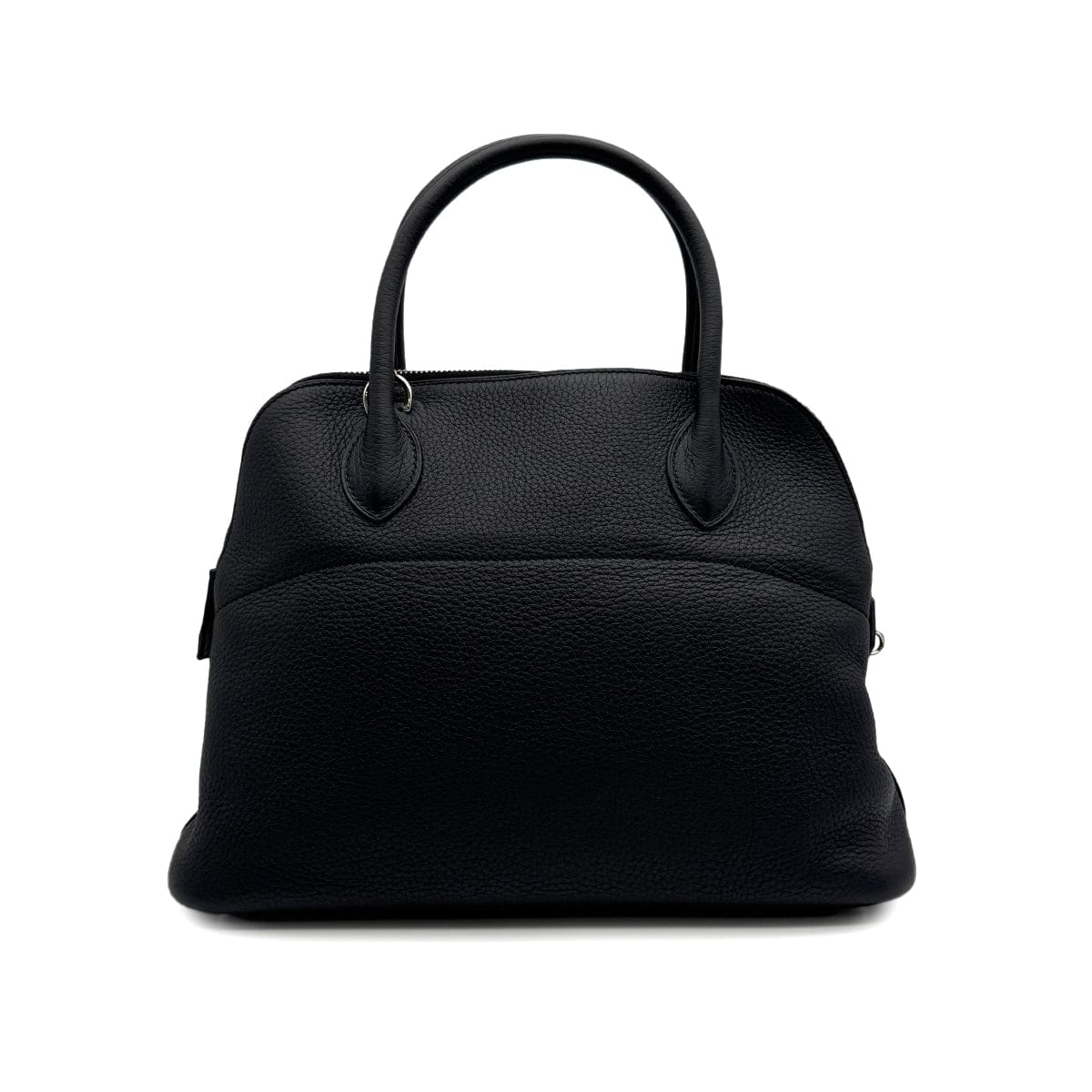 Luxury Promise Japan HERMES BOLIDE 31 BLACK TAURILLON CLEMENCE HAND SHOULDER BAG 2012 SQUARE P PALLADIUM HARDWARE 90313852