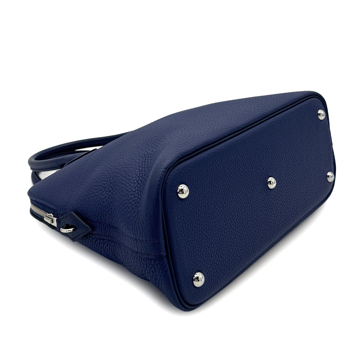 Luxury Promise Japan HERMES BOLIDE 31 BLUE SAPHIR TAURILLON CLEMENCE HAND SHOULDER BAG □Q SHW 90300548